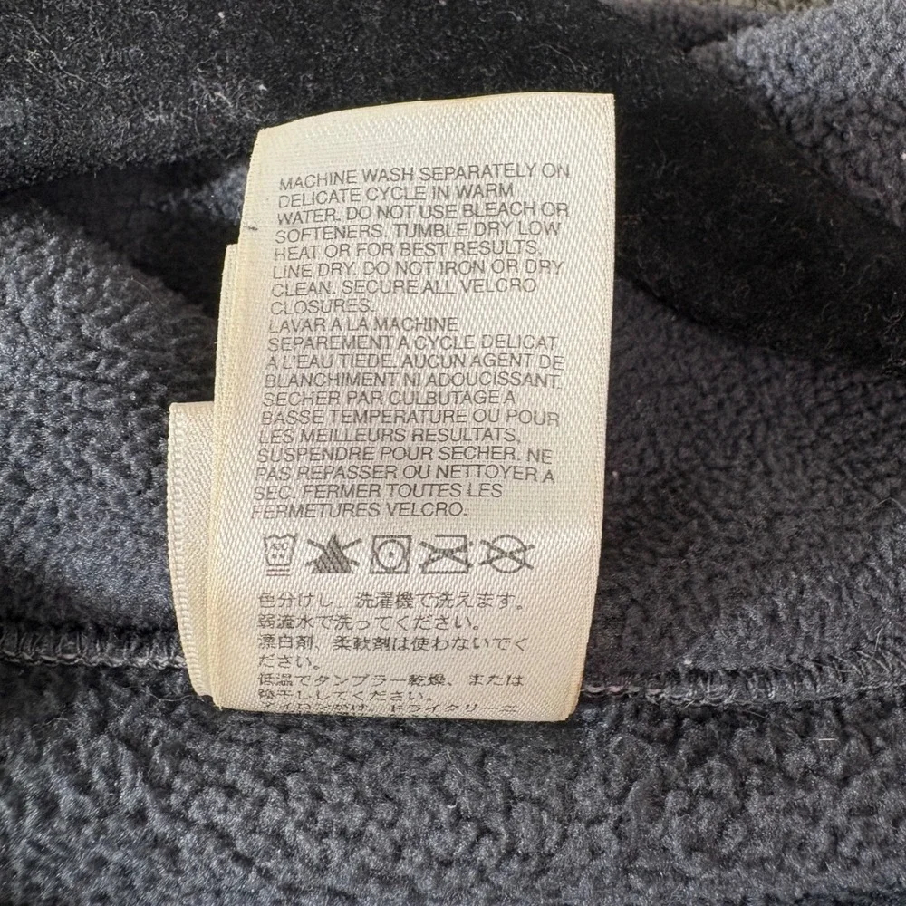 The North Face Jacket Mens M Gray Full Zip Fleece TKA 100 Hiking Outdoor